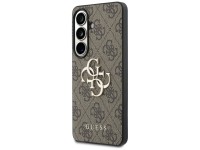 Capa Guess 4G com logo grande em metal para Samsung Galaxy S26 - Marrom Capa Guess 4G com logo grande em metal para Samsung Galaxy S26 - Marrom