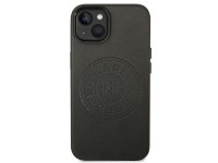 Capa de couro perfurado com o logotipo de Karl Lagerfeld para iPhone 14 Plus - Preta Capa de couro perfurado com o logotipo de Karl Lagerfeld para iPhone 14 Plus - Preta