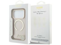 Funda metálica Guess IML Script MagSafe para iPhone 17 Pro - Rosa Funda metálica Guess IML Script MagSafe para iPhone 17 Pro - Rosa