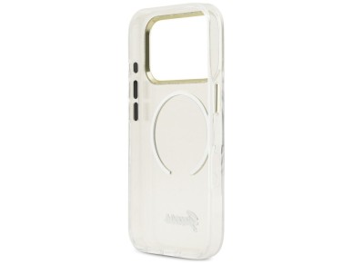 Guess IML Script Metal MagSafe Case for iPhone 17 Pro - Clear Guess IML Script Metal MagSafe Case for iPhone 17 Pro - Clear