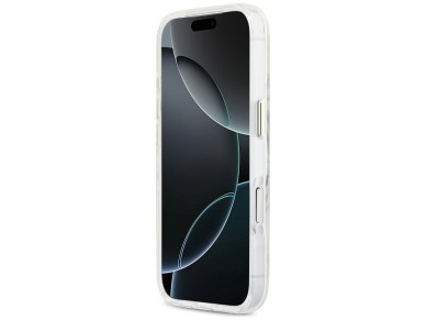 Guess IML Script Metal MagSafe Case for iPhone 17 Pro - Clear Guess IML Script Metal MagSafe Case for iPhone 17 Pro - Clear