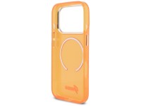 Guess IML Script Metal MagSafe Case for iPhone 17 Pro Max - Orange Guess IML Script Metal MagSafe Case for iPhone 17 Pro Max - Orange