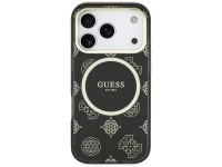 Funda Guess IML Peony Dot MagSafe para iPhone 17 Pro - Negra Funda Guess IML Peony Dot MagSafe para iPhone 17 Pro - Negra