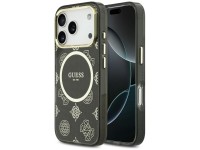 Funda Guess IML Peony Dot MagSafe para iPhone 17 Pro - Negra Funda Guess IML Peony Dot MagSafe para iPhone 17 Pro - Negra