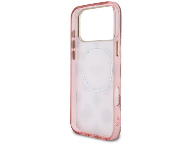 Guess IML Peony Dot MagSafe Case for iPhone 17 Pro Max - Pink Guess IML Peony Dot MagSafe Case for iPhone 17 Pro Max - Pink