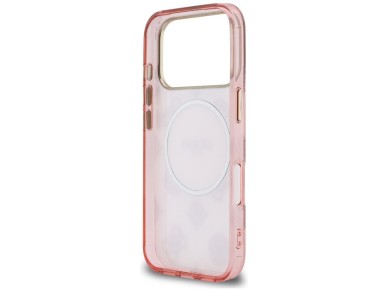 Capa Guess IML Peony Dot MagSafe para iPhone 17 Pro - rosa Capa Guess IML Peony Dot MagSafe para iPhone 17 Pro - rosa
