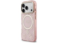 Capa Guess IML Peony Dot MagSafe para iPhone 17 Pro - rosa Capa Guess IML Peony Dot MagSafe para iPhone 17 Pro - rosa