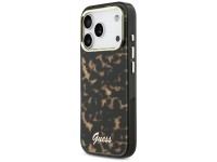 Guess IML Script Metal MagSafe Case for iPhone 17 Pro Max - Black and Brown Guess IML Script Metal MagSafe Case for iPhone 17 Pro Max - Black and Brown