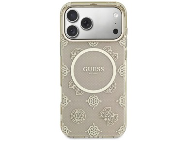 Guess IML Peony Dot MagSafe Case for iPhone 17 Pro Max - Beige Guess IML Peony Dot MagSafe Case for iPhone 17 Pro Max - Beige