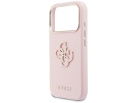 Guess FW Resin Logo Case for iPhone 17 Pro Max - Pink Guess FW Resin Logo Case for iPhone 17 Pro Max - Pink