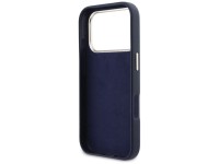 Funda Guess FW Resin Logo para iPhone 17 Pro - Azul