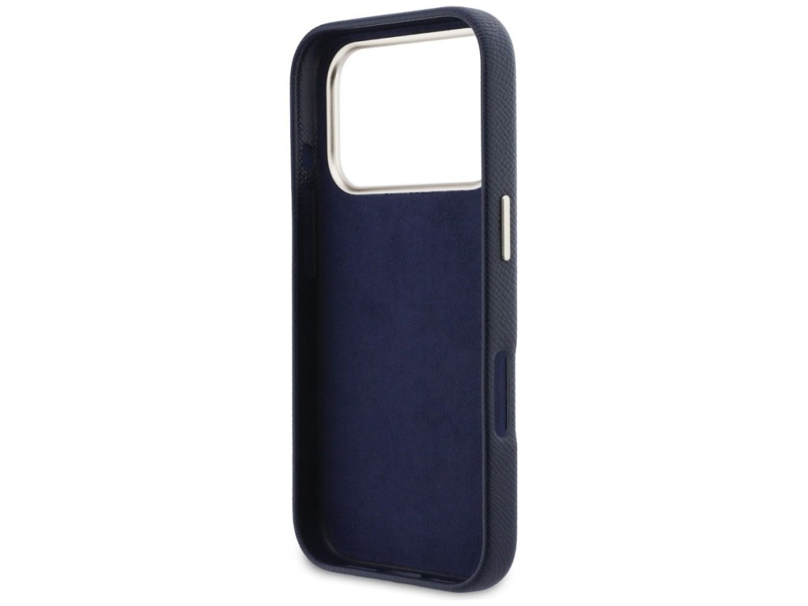 Funda Guess FW Resin Logo para iPhone 17 Pro Max - Azul