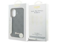 Capa Guess 4G Script MagSafe para iPhone 17 - preta Capa Guess 4G Script MagSafe para iPhone 17 - preta