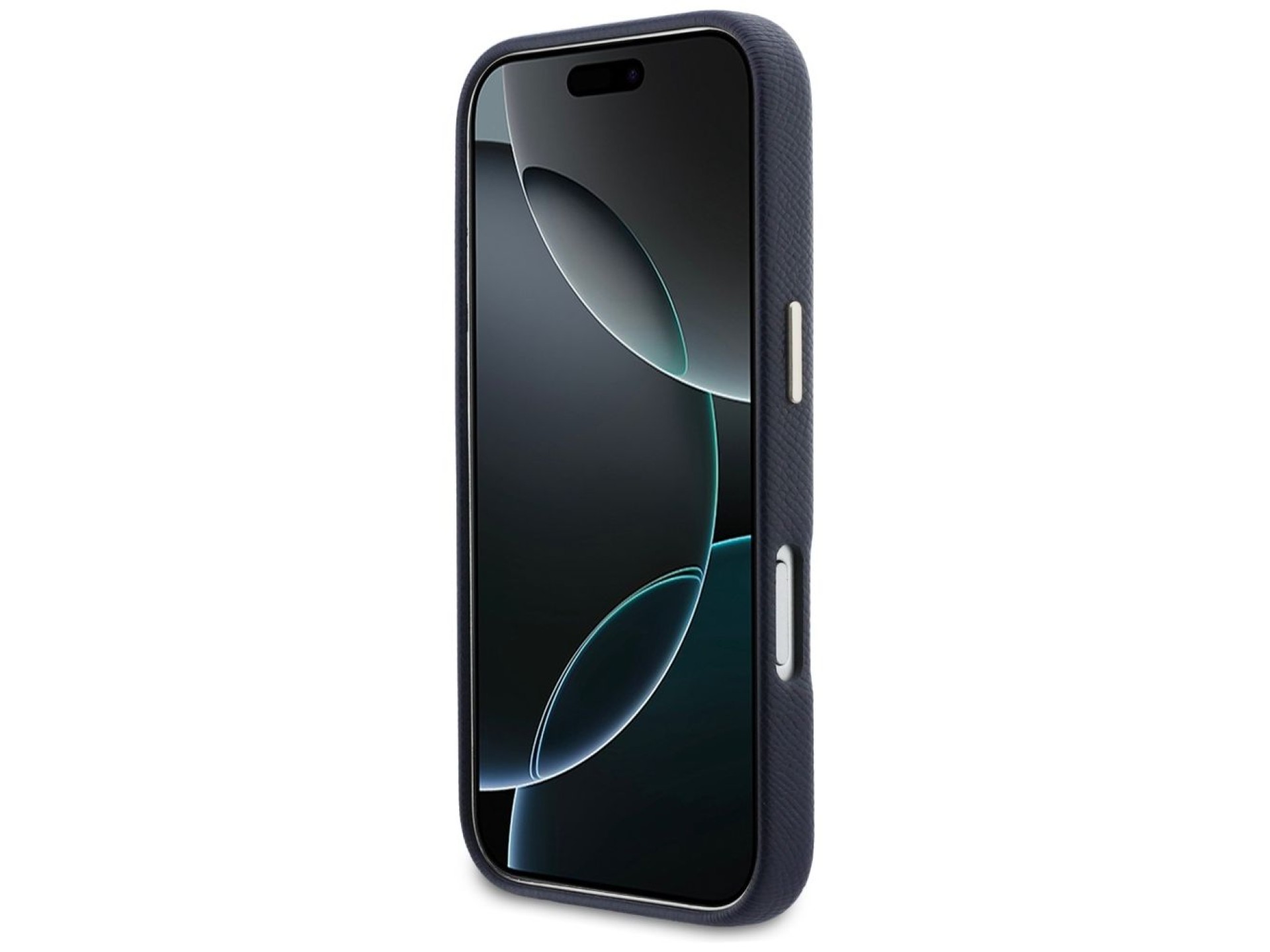 Funda Guess FW Resin Logo para iPhone 17 Pro Max - Azul