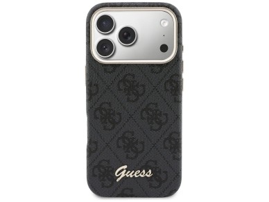 Guess 4G Script MagSafe case for iPhone 17 Pro - black Guess 4G Script MagSafe case for iPhone 17 Pro - black
