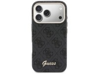 Capa Guess 4G Script MagSafe para iPhone 17 Pro - preta Capa Guess 4G Script MagSafe para iPhone 17 Pro - preta