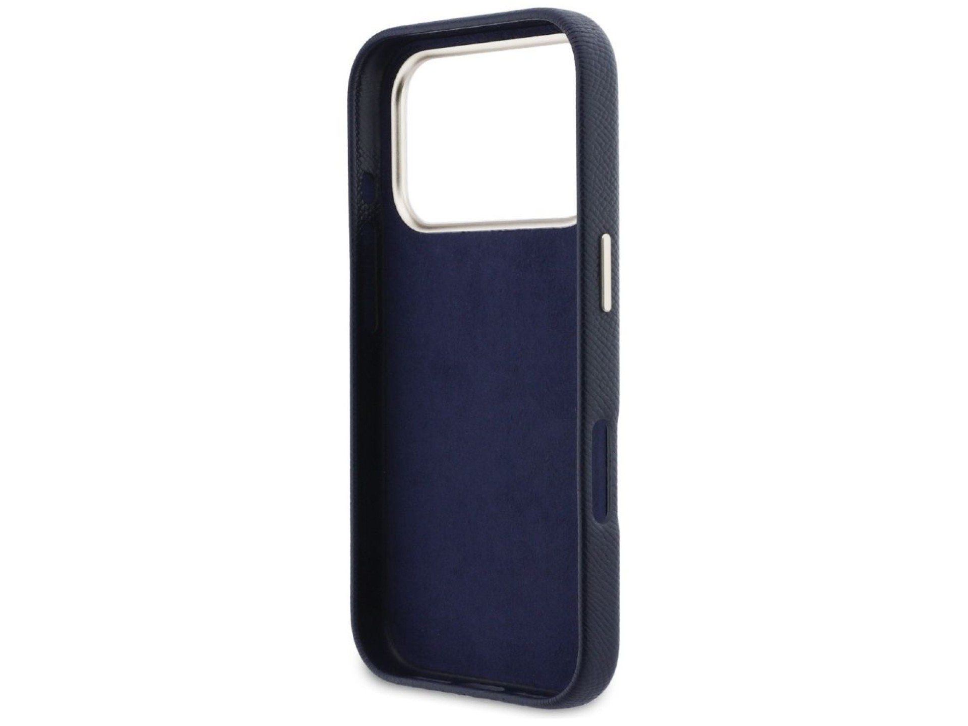 Funda Guess FW Resin Logo para iPhone 17 Pro Max - Azul