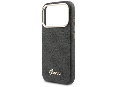 Funda Guess 4G Script MagSafe para iPhone 17 Pro Max - negra Funda Guess 4G Script MagSafe para iPhone 17 Pro Max - negra