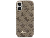 Capa Guess 4G Script MagSafe para iPhone 17 - Marrom Capa Guess 4G Script MagSafe para iPhone 17 - Marrom