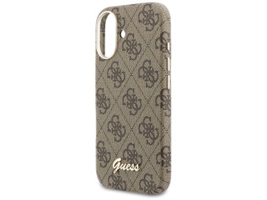 Funda Guess 4G Script MagSafe para iPhone 17 - Marrón Funda Guess 4G Script MagSafe para iPhone 17 - Marrón
