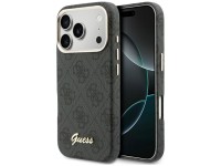 Funda Guess 4G Script MagSafe para iPhone 17 Pro Max - negra
