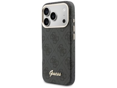 Funda Guess 4G Script MagSafe para iPhone 17 Pro Max - negra Funda Guess 4G Script MagSafe para iPhone 17 Pro Max - negra
