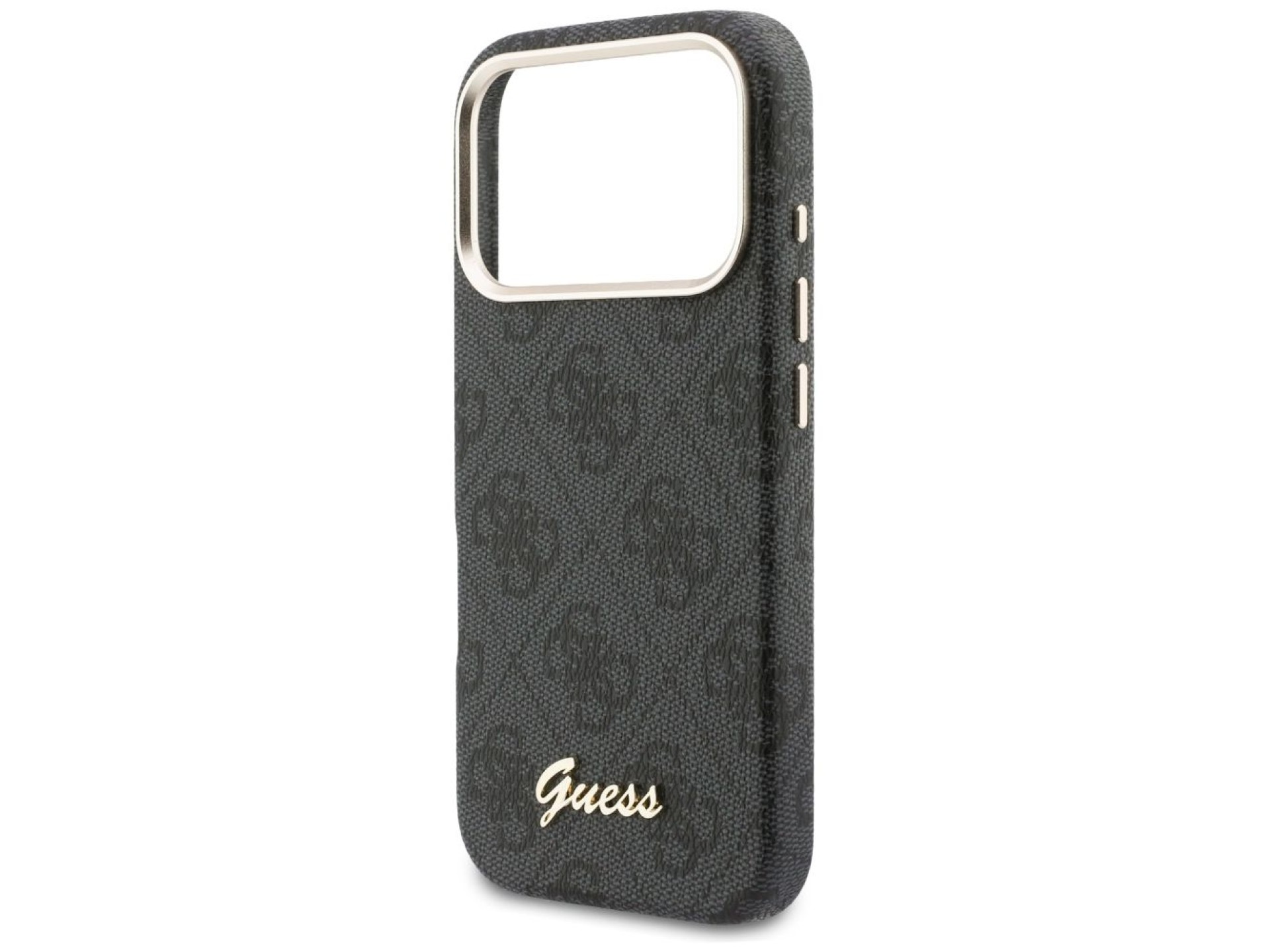Guess 4G Script MagSafe case for iPhone 17 Pro Max - black