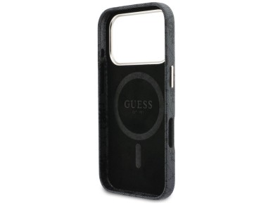 Funda Guess 4G Script MagSafe para iPhone 17 Pro Max - negra Funda Guess 4G Script MagSafe para iPhone 17 Pro Max - negra