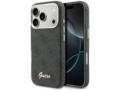 Funda Guess 4G Script MagSafe para iPhone 17 Pro Max - negra Funda Guess 4G Script MagSafe para iPhone 17 Pro Max - negra