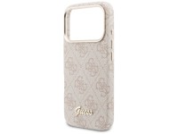 Capa Guess 4G Script MagSafe para iPhone 17 Pro - Rosa