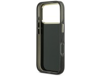 Funda met�lica Guess IML 4G Script para iPhone 17 Pro - negra