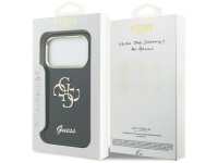 Funda met�lica Guess IML 4G Script para iPhone 17 Pro - negra