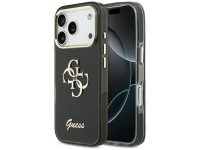 Funda met�lica Guess IML 4G Script para iPhone 17 Pro - negra