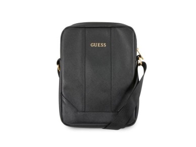 Bolsa para tablet Guess Saffiano de 10 polegadas - Preta