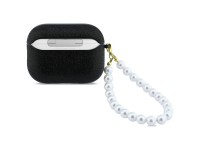 Guess Glitter Pearl Strap Case for AirPods Pro 3 - Black Guess Glitter Pearl Strap Case for AirPods Pro 3 - Black