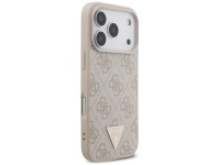 Capa Guess 4G com alça e logo triangular MagSafe para iPhone 17 Pro - Rosa Capa Guess 4G com alça e logo triangular MagSafe para iPhone 17 Pro - Rosa