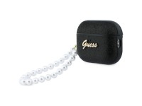Guess Glitter Pearl Strap Case for AirPods Pro 3 - Black Guess Glitter Pearl Strap Case for AirPods Pro 3 - Black