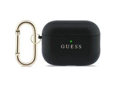 Guess Grained Classic Logo case for AirPods Pro 3 - black