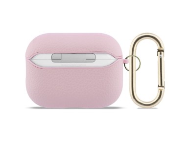 Funda Guess Grained Classic Logo para AirPods Pro 3 - Rosa