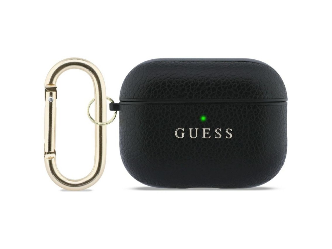 Guess Grained Classic Logo case for AirPods Pro 3 - black