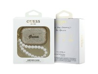 Funda Guess Glitter Pearl con correa para AirPods Pro 3 - Dorada Funda Guess Glitter Pearl con correa para AirPods Pro 3 - Dorada