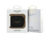 Funda de silicona con purpurina y anillo de Guess para AirPods Pro 3 - Negra Funda de silicona con purpurina y anillo de Guess para AirPods Pro 3 - Negra