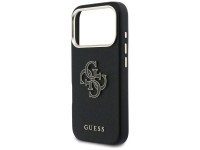 Guess FW Resin Logo Case for iPhone 17 Pro - Black Guess FW Resin Logo Case for iPhone 17 Pro - Black