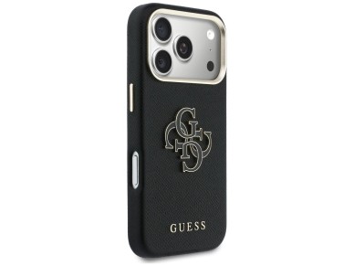 Funda Guess FW Resin Logo para iPhone 17 Pro - Negra Funda Guess FW Resin Logo para iPhone 17 Pro - Negra