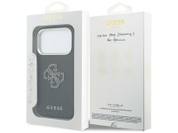 Guess FW Resin Logo Case for iPhone 17 Pro - Black Guess FW Resin Logo Case for iPhone 17 Pro - Black