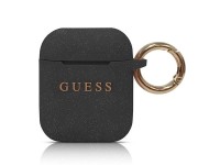 Guess Silicone Cover for AirPods 1/2 - Black Guess Silicone Cover for AirPods 1/2 - Black