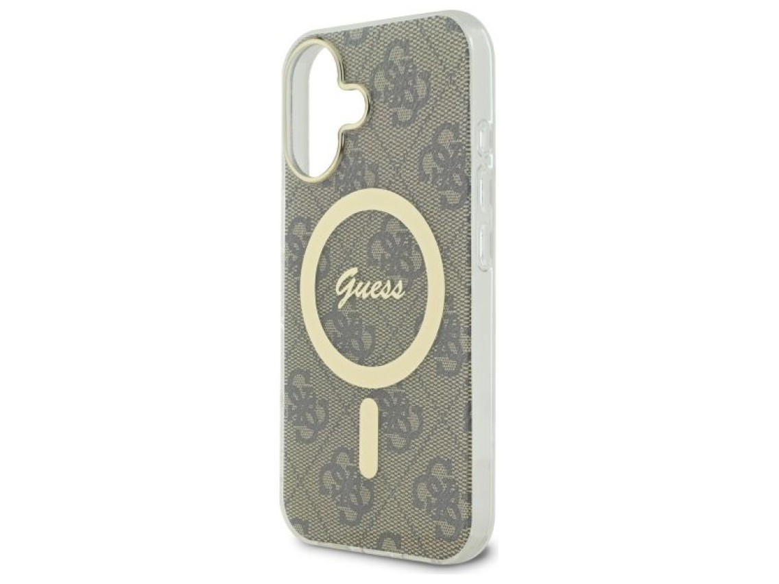 Funda IML 4G MagSafe para iPhone 16 - Marrón