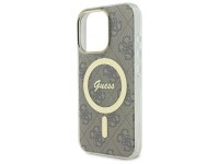 Guess IML 4G MagSafe case for iPhone 16 Pro - brown Guess IML 4G MagSafe case for iPhone 16 Pro - brown