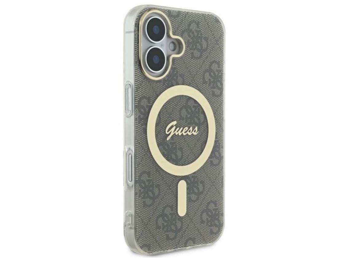 Funda IML 4G MagSafe para iPhone 16 - Marrón