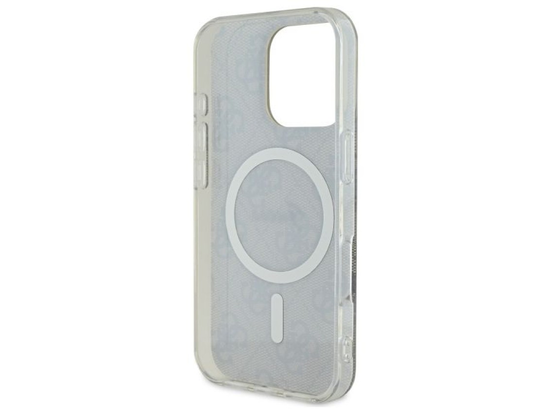 Guess IML 4G MagSafe case for iPhone 16 Pro - brown